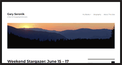 Desktop Screenshot of garyseronik.com