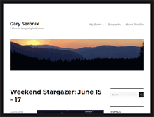 Tablet Screenshot of garyseronik.com